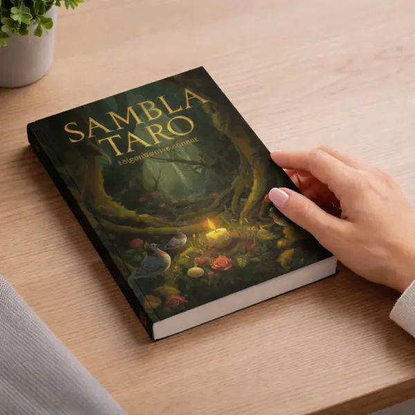 Sambla Taro soft cover book as a custom book printing sample